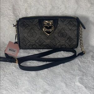 Elegant Black Juicy Couture Crossbody Bag